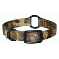 Nylon Double Thick Dog Collar with Center Ring E691596
