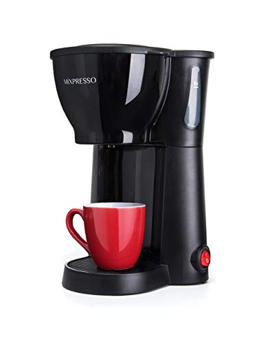 Black Mini Compact Drip Coffee Maker (10.5oz) D6909