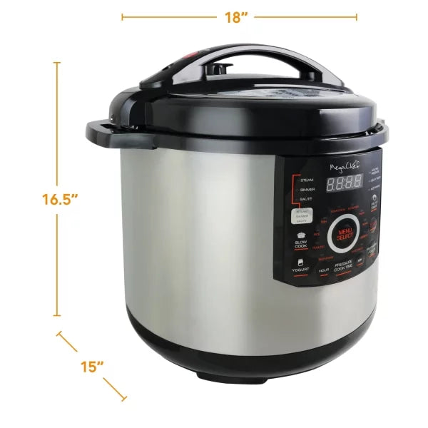 12-Quart Digital Pressure Cooker F726