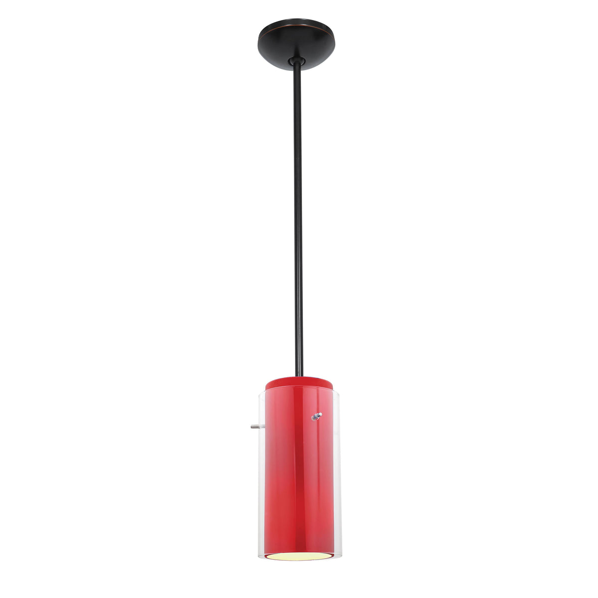 Glass Cylinder Pendant Light C497