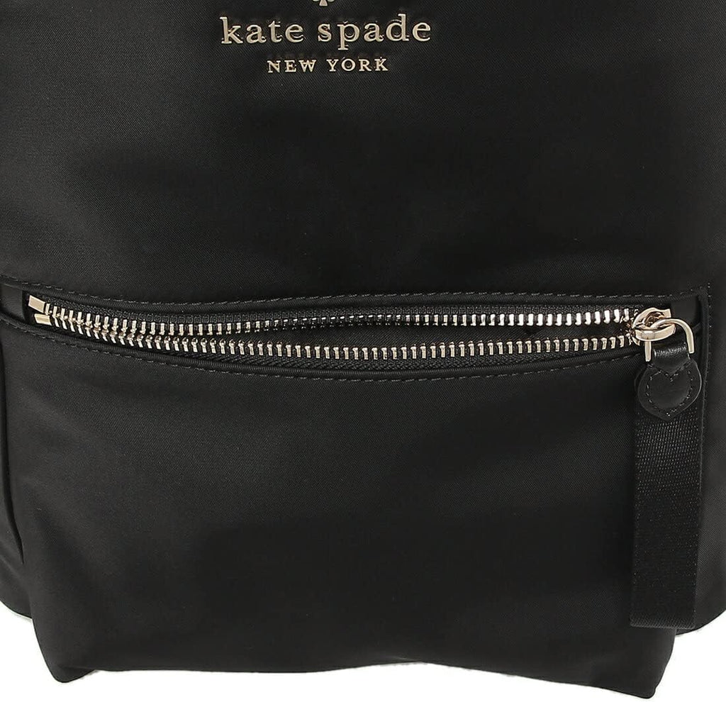 Black Nylon Backpack E63704