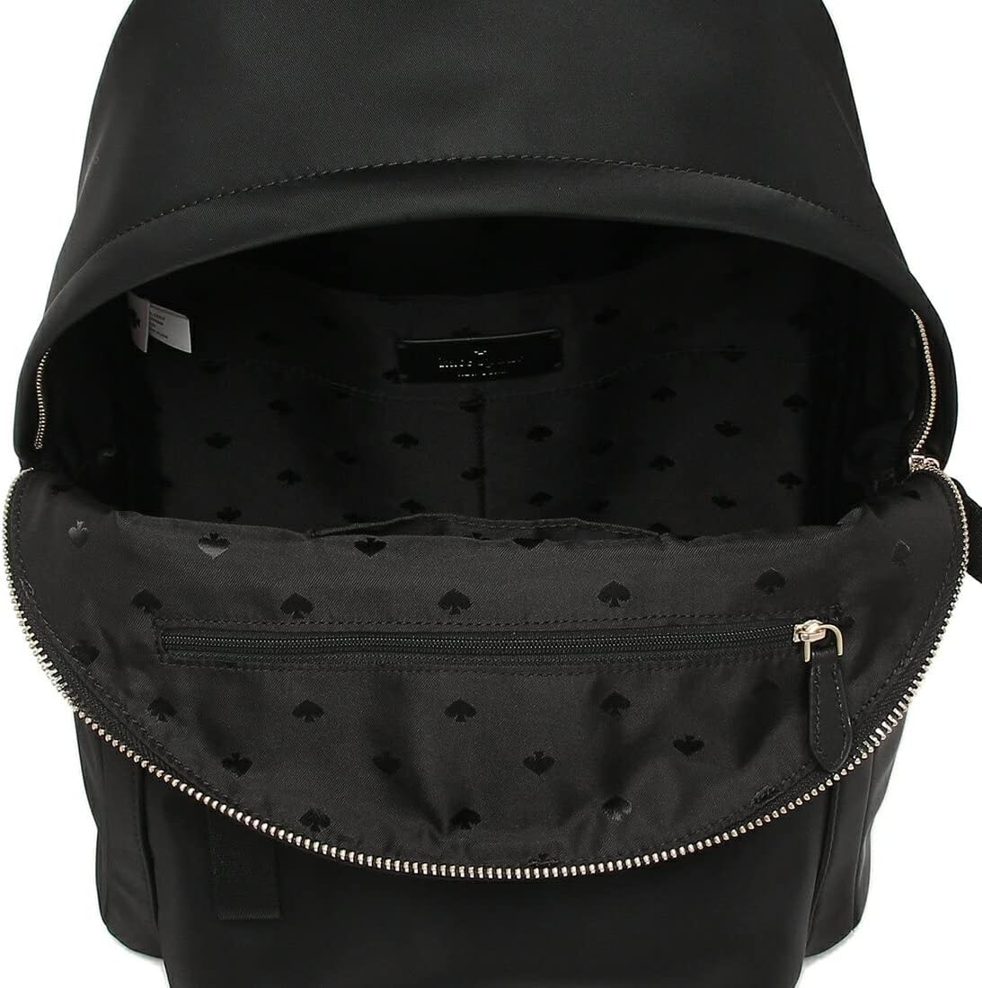 Black Nylon Backpack E63704