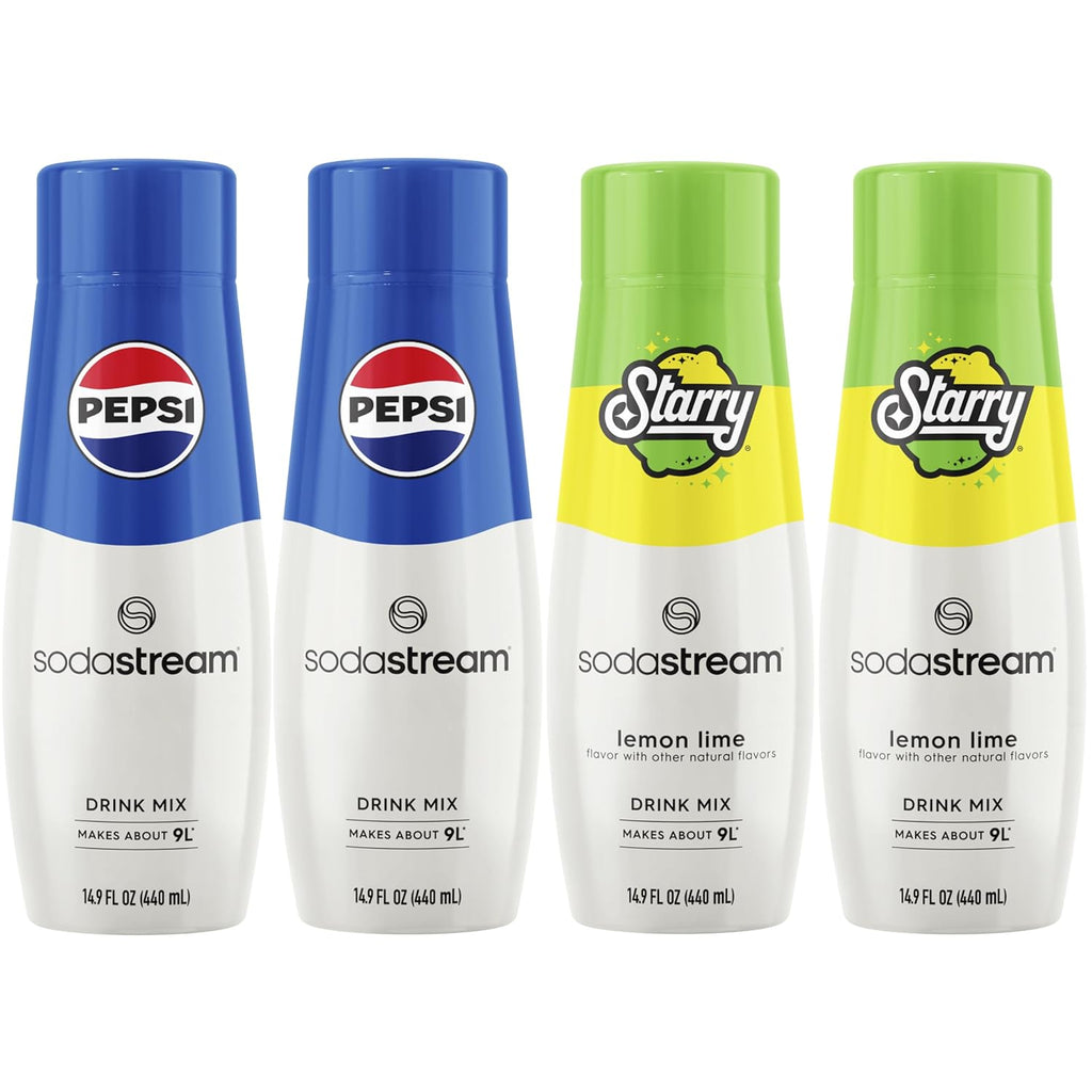 Pepsi Starry Beverage Mix Variety Pack (440ml, Pack of 4) Y532
