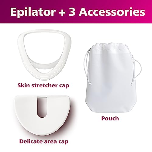 Epilator with 3 Accessories A4984