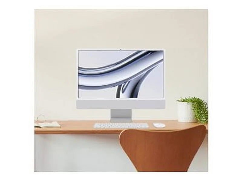 iMac with 4.5K Retina display - All-in-one - M3 - RAM 8 GB - SSD 256 GB - 10-core GPU - 24" 4480 x 2520 S25581