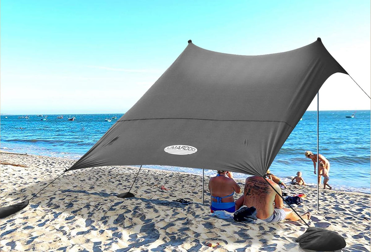 Beach Shade with 2 Aluminum Poles I164602