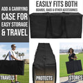 Green Tile Cornhole Set with Carrying Case N712