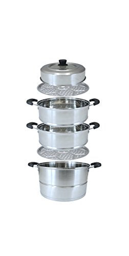 3 Tier Stainless Steel Steamer Set 32 CM R97001