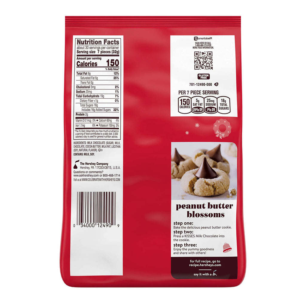 Milk Chocolate Candy Bag, 34.1 Oz S1205