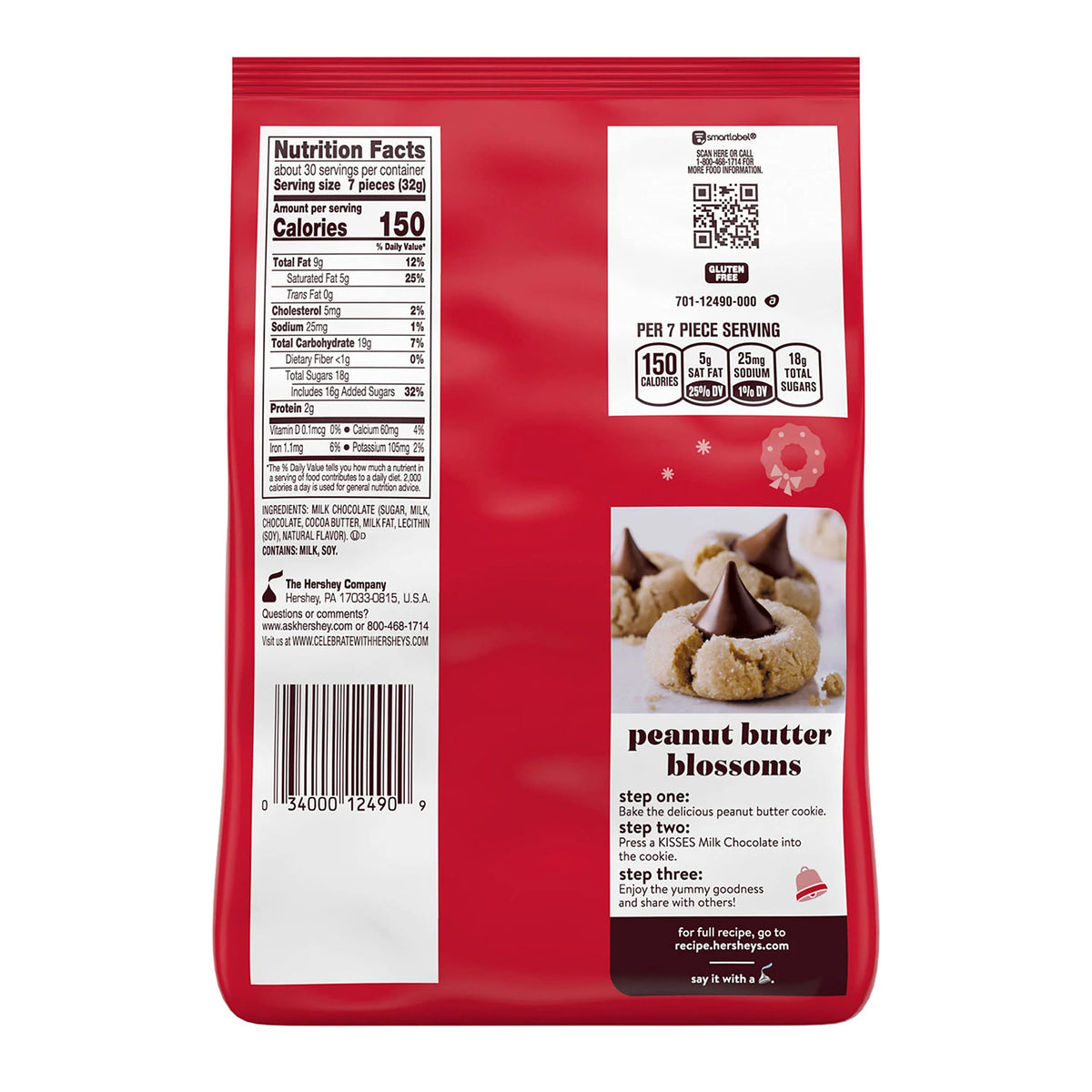 Milk Chocolate Candy Bag, 34.1 Oz S1205