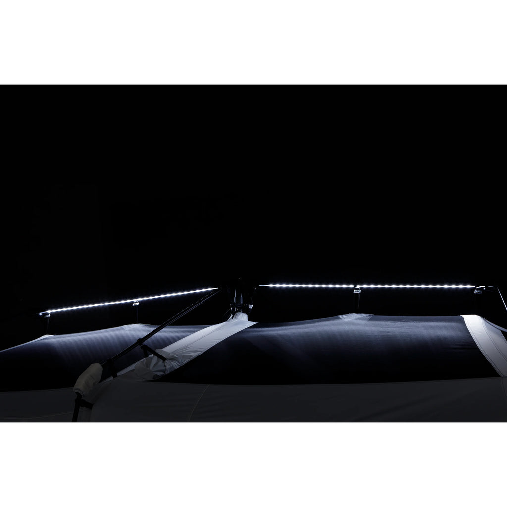 13' x 9' 8-Person Cabin Tent with LED Lighted Poles B8434