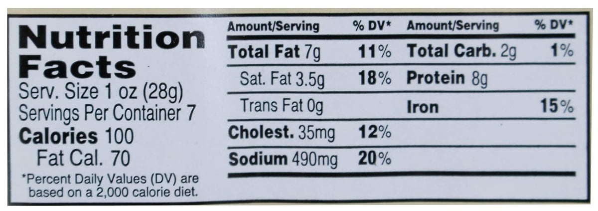7oz Beef Sticks E3283