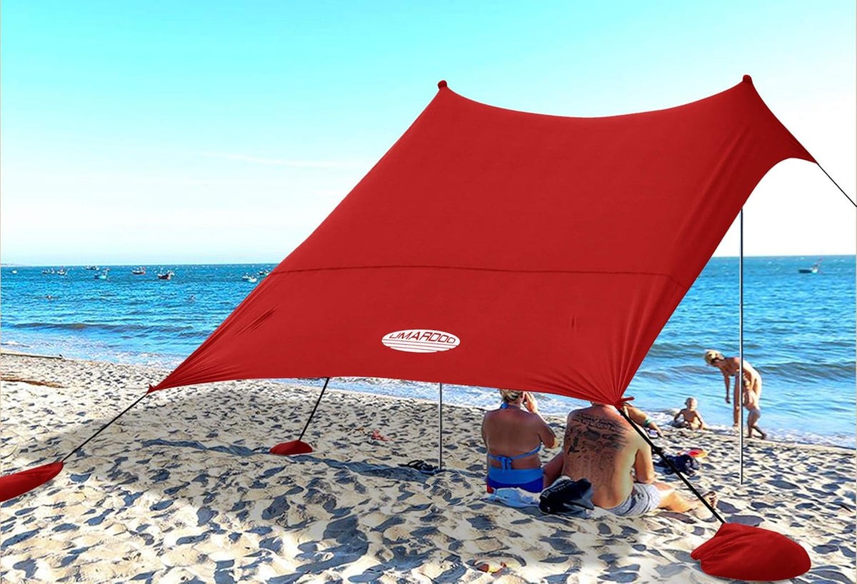 Beach Shade with 2 Aluminum Poles I164602