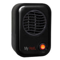 Black 6" Personal Tabletop Space Heater V991