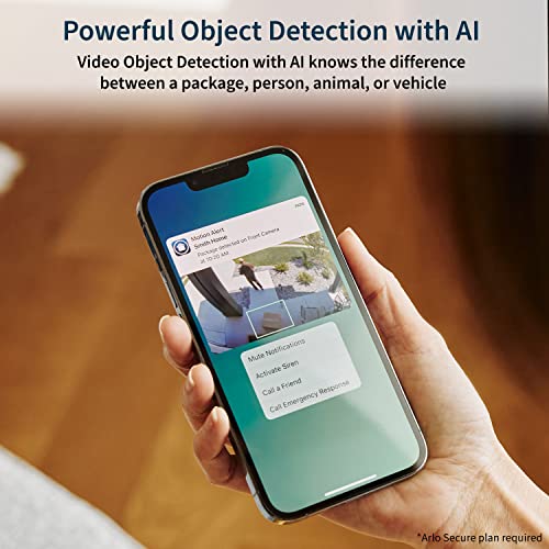 White 2K HDR Wireless Security Camera 4 Cameras A739