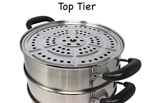 3 Tier Stainless Steel Steamer Set 32 CM R97001