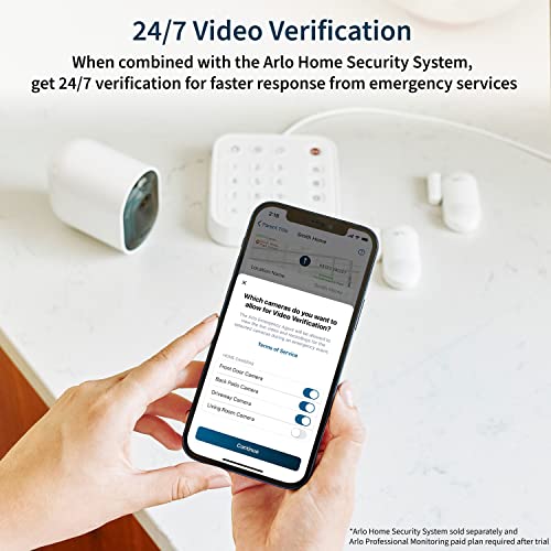 White 2K HDR Wireless Security Camera 4 Cameras A739