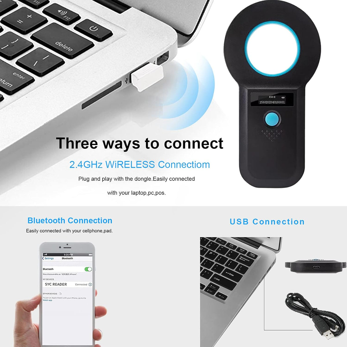 Pet Microchip Scanner I741