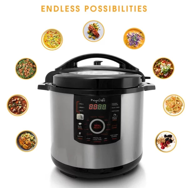 12-Quart Digital Pressure Cooker F726