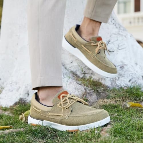 Men's Canvas Slip On Shoes U82149