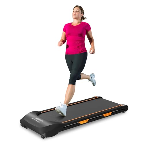 Under Desk Treadmill with Incline, 2 in 1 Walking and Jogging, Small Portable Treadmill with Remote Control F902