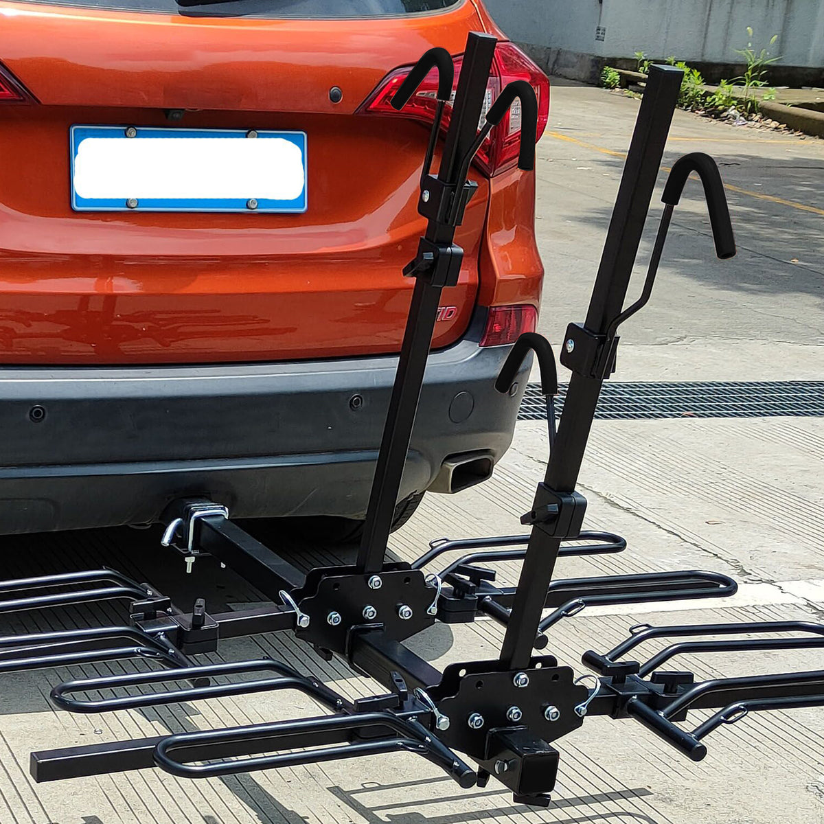 2" Hitch Receiver Foldable Tray 4 Bike Rack Q31633