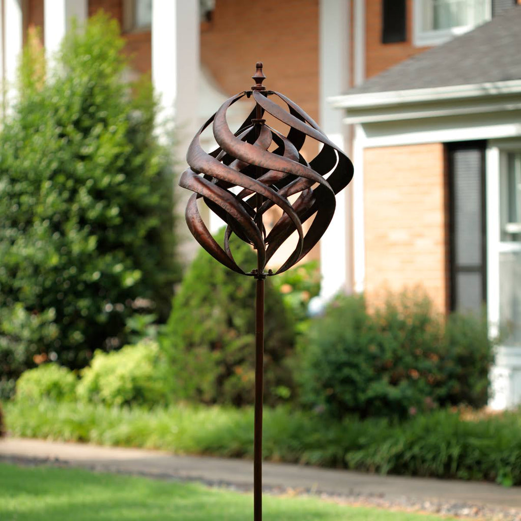 Copper Spiral Wind Spinner N447772