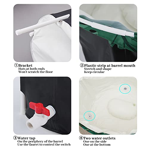 Foldable Portable Soaking Bathtub V570364