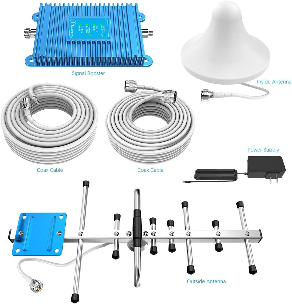 5G 4G LTE Cell Phone Signal Booster up to 4500sq.ft C27069