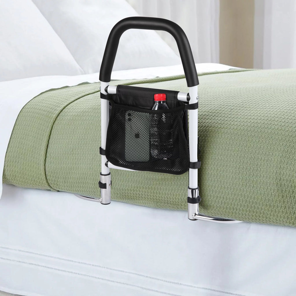 Bed Assist Rail with Anchor Strap and Storage Pocket X46137