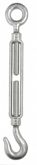 7/8 x 6 in Galv Hook & Eye Turnbuckle Q98305