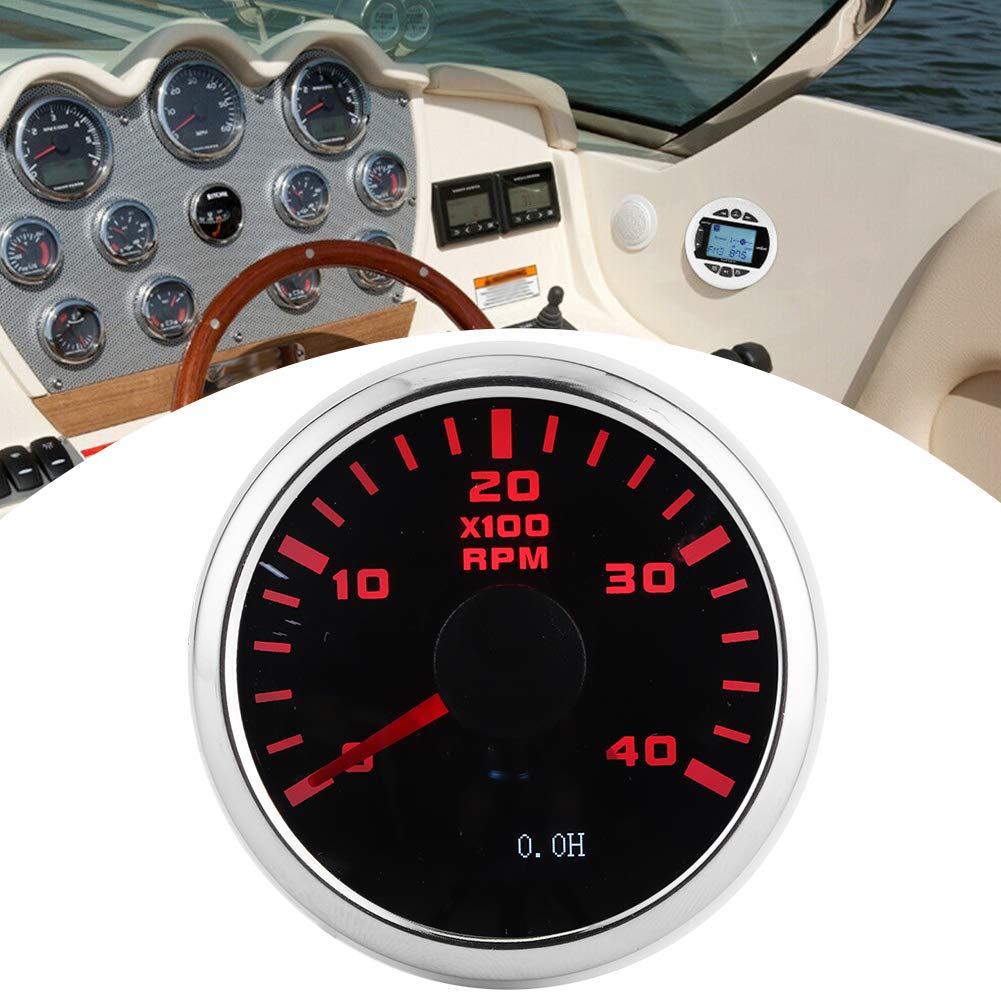 52mm LCD Digital Tachometer Gauge W161982