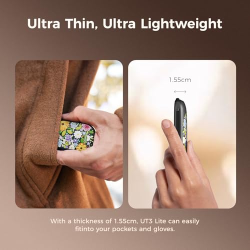 Magnetic Hand Warmers Rechargeable 2 Pack Electric Handwarmers 3-Settings Portable Heater I201850
