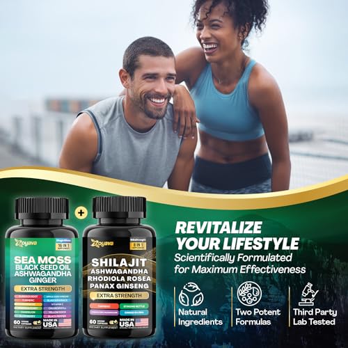 Sea Moss and Shilajit Bundle (2 Pack) C75669