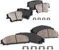 Ceramic Brake Pads with Rubber Shims and Hardware R8454