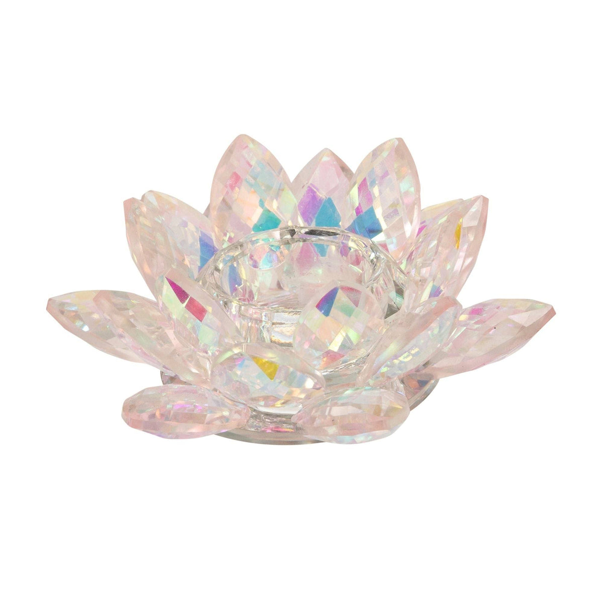 Blush Pink Glass Votive Candle Holder C57774
