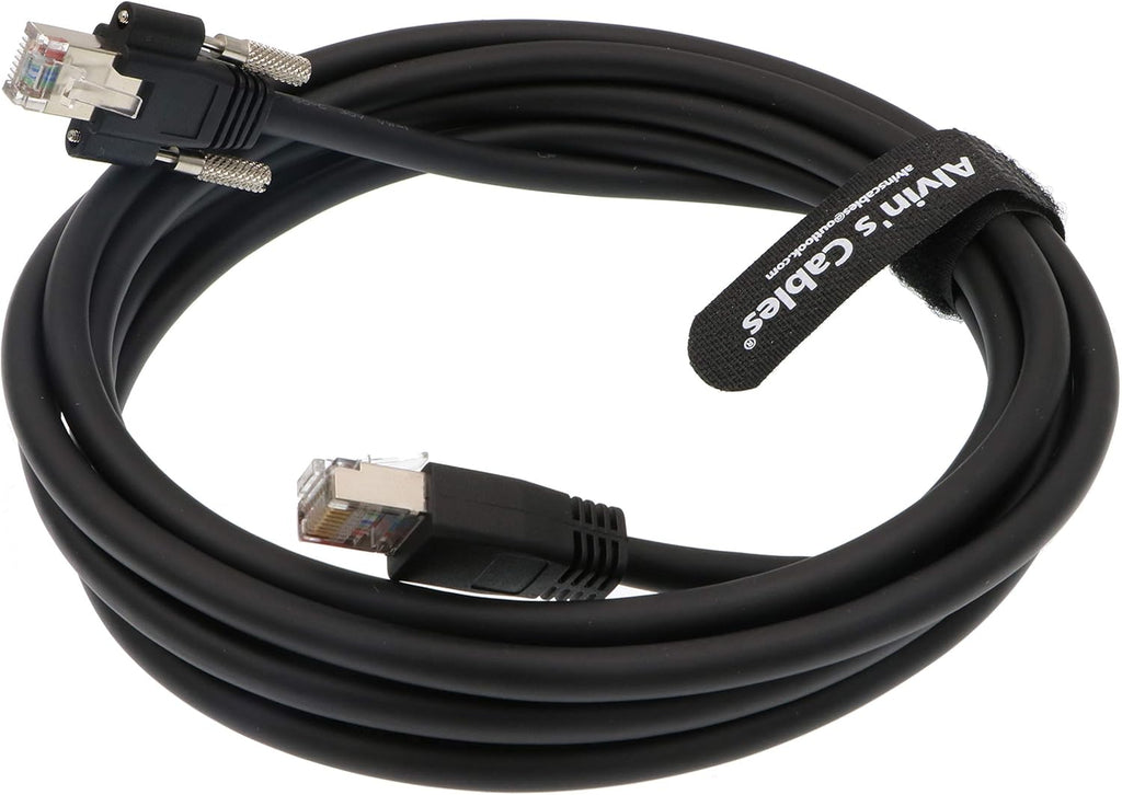 Cat6 S STP Screw Lock Horizontal RJ45 Cable 10M S2492