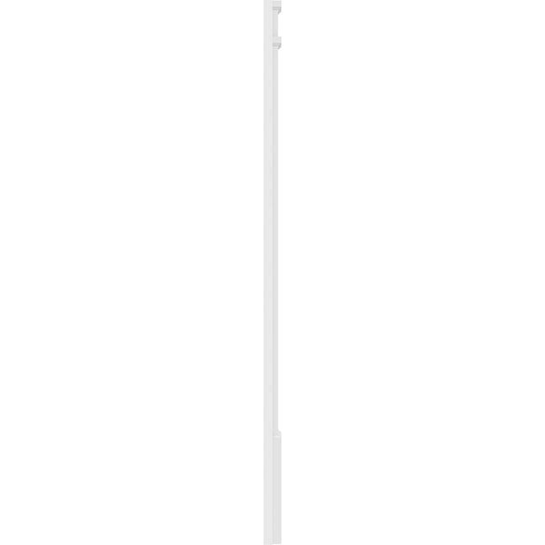 Raised Panel PVC Pilaster with Decorative Capital & Base (Pair) A5478