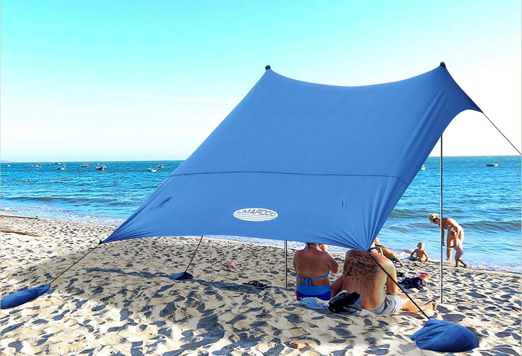 Beach Shade with 2 Aluminum Poles I164602