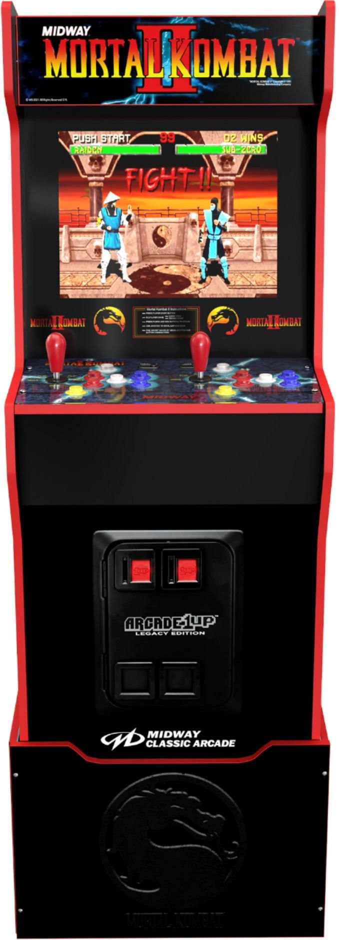 Mortal Kombat Midway Legacy Arcade J472