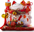 Large Size Ceramic Maneki Neko Lucky Cat L756