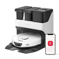 Robot Vacuum and Mop Combo, Self Drying, Self Washing D925638