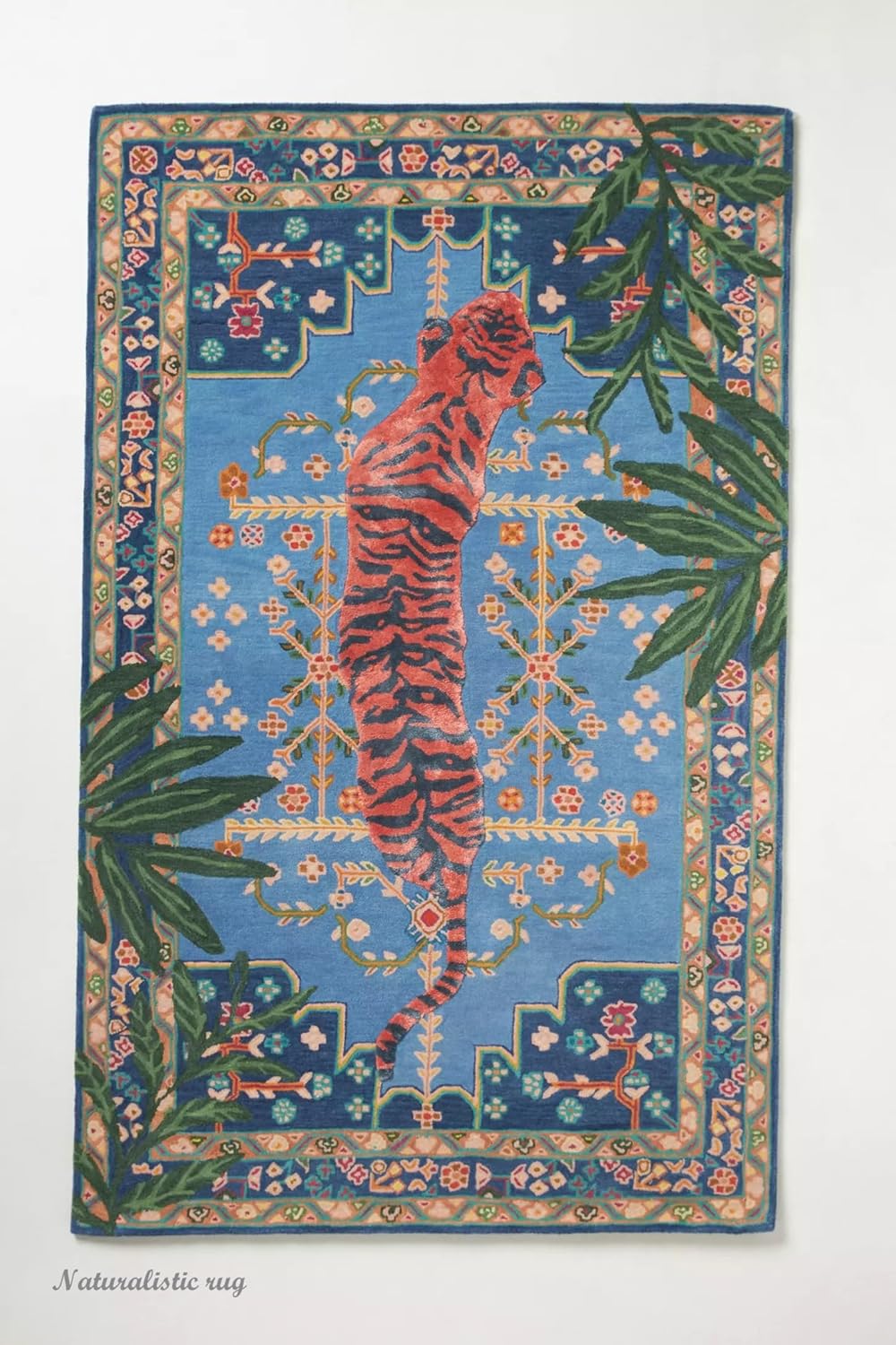 Red Wool Area Rug 9'x12' C5627