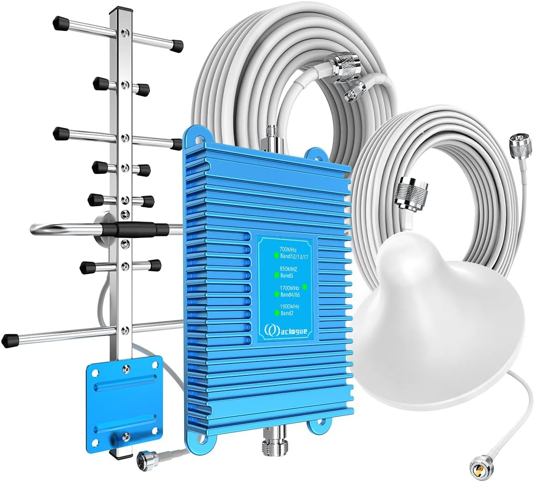 5G 4G LTE Cell Phone Signal Booster up to 4500sq.ft C27069