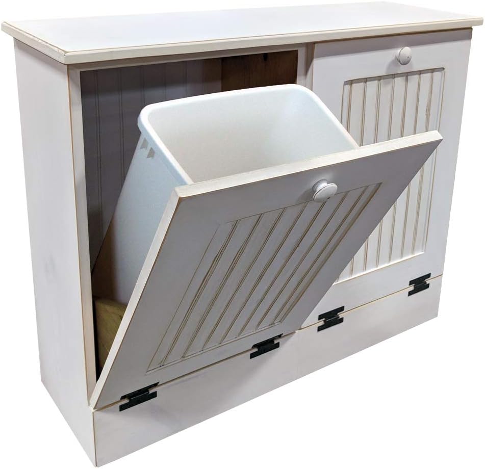 Wooden Trash Cabinet Y24508