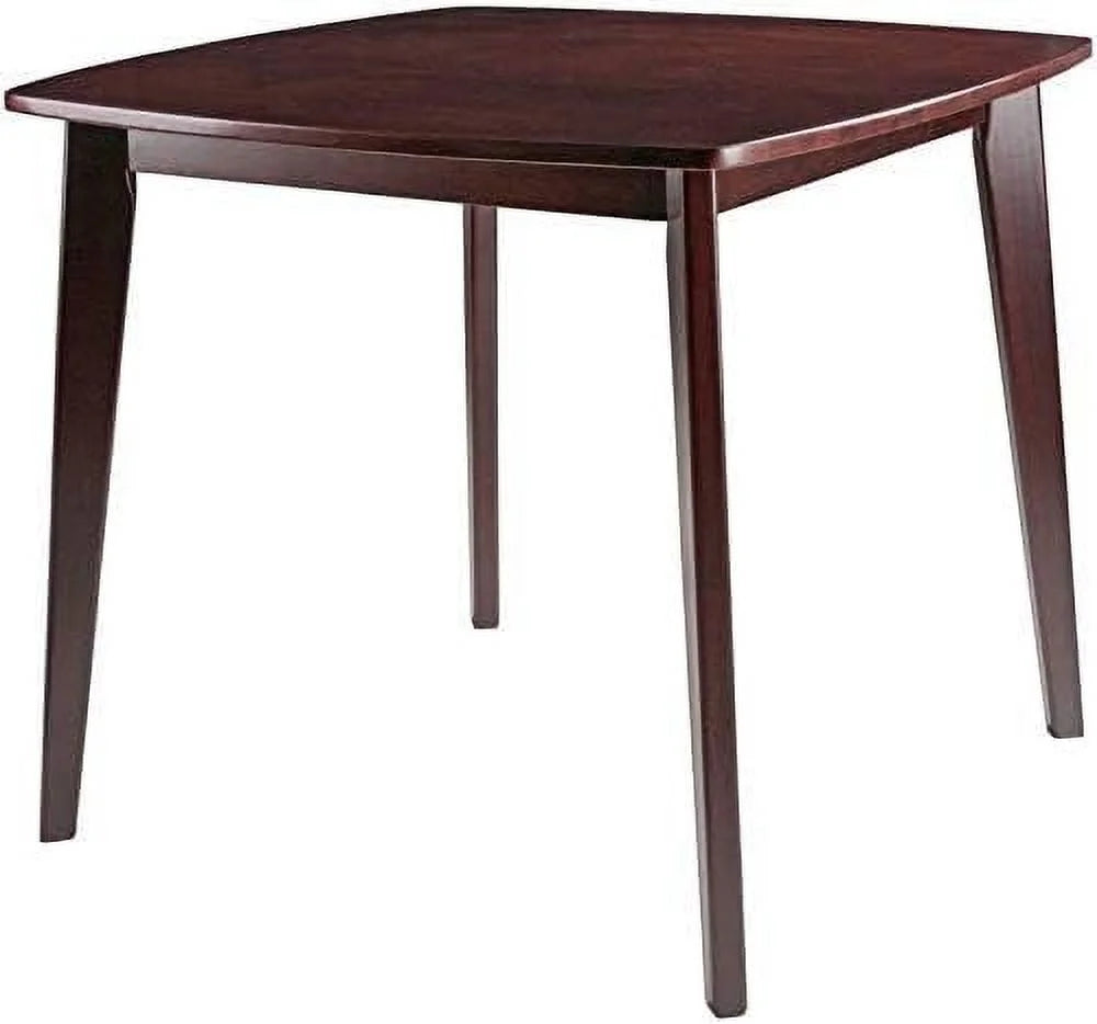 34" Square Solid Wood Dining Table in Walnut P733483