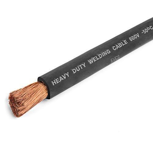 25 Feet Black Welding Cable M104