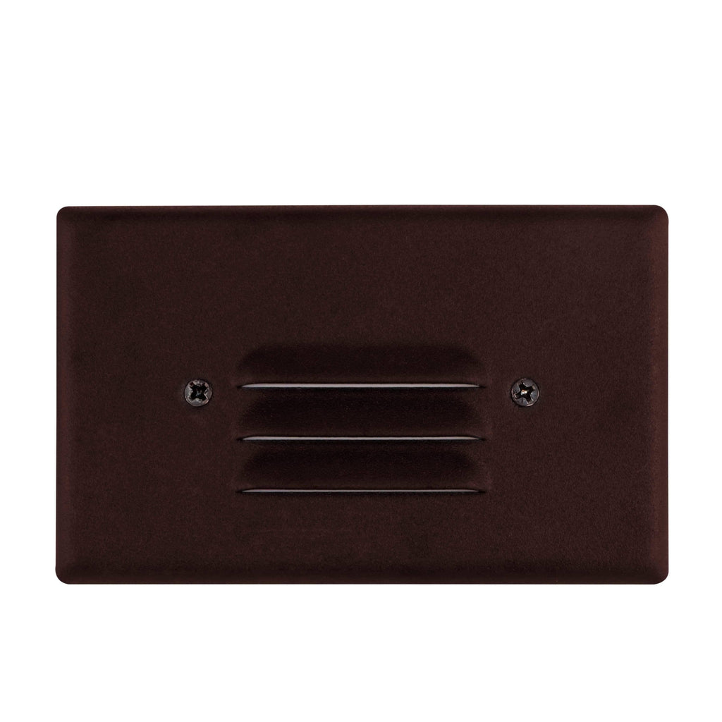 5 Pack Black Angled Louver Step Light X252840
