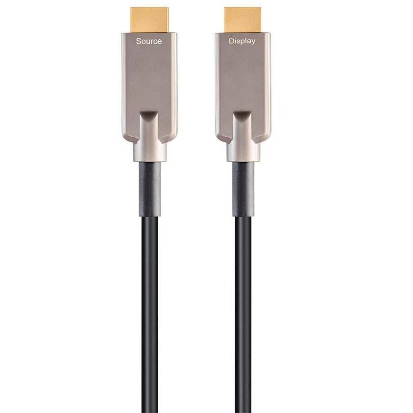 50 Feet Black Fiber Optic HDMI Cable A3195
