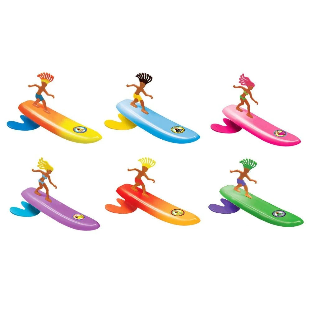 Wave Powered Mini-Surfer and Surfboard Toy H363576